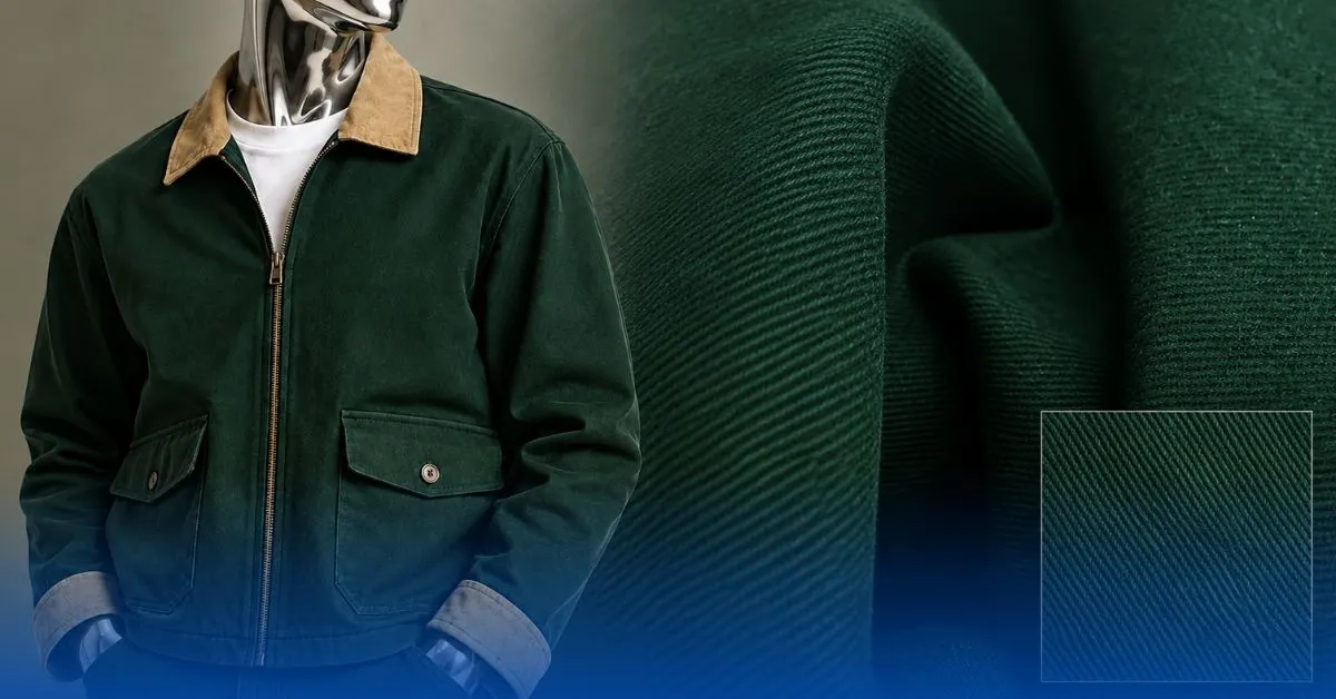 Denim Hulk: Denim Hijau Bold dengan Karakter Structured dan Edgy