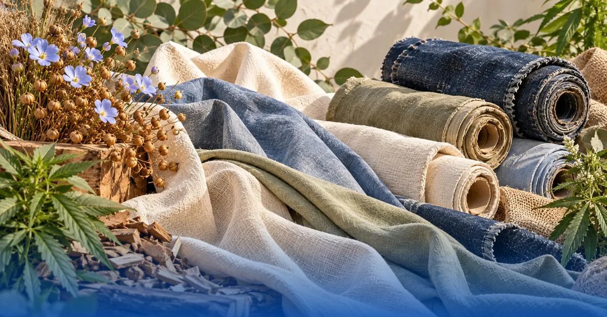 Mengenal Berbagai Jenis Kain Berbasis Tanaman: Linen, Tencel, Modal, Hemp, hingga Ramie