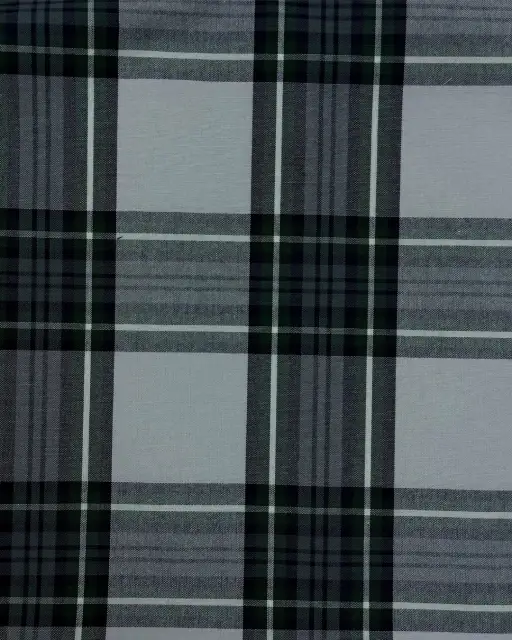 Kain Cotton Plaid "JM", Non Jeans