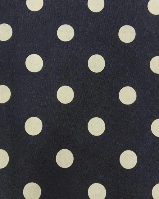 Kain Denim Dots, Jeans Print