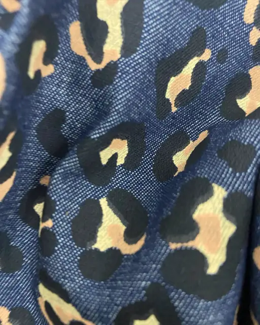 Kain Jeans Leopard, Jeans Print